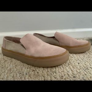 Tom’s Women’s Sunset Suede Colorblock Slip-On